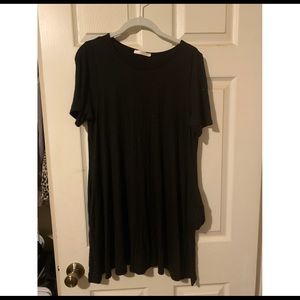 j & k black pico dress